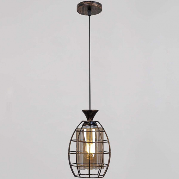 Потолочный светильник Reluce 03525-0.9-01 BK+GD