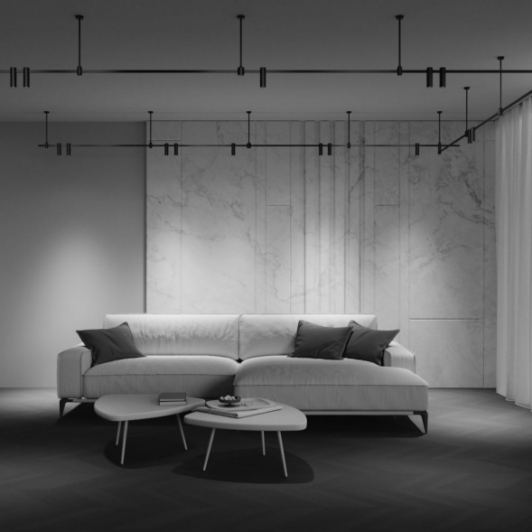 Трековый светодиодный светильник Maytoni Technical Flarity Focus Led TR143-1-5W3K-W-B