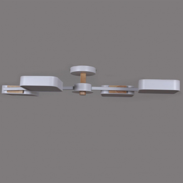 Светильник потолочный Reluce 03361-0.3-04 WH+WOOD