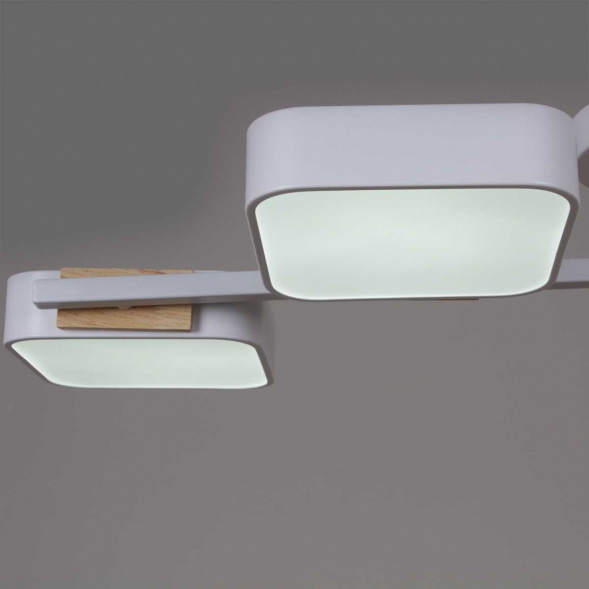 Светильник потолочный Reluce 03361-0.3-04 WH+WOOD