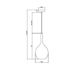 Подвесной светильник Maytoni Duality MOD271PL-01B2