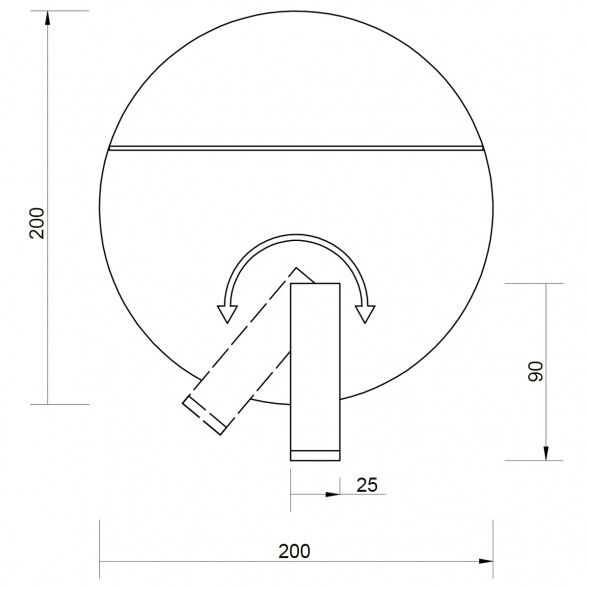 Подсветка Vele Luce Radar VL8292W21