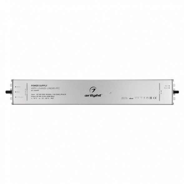 Блок питания Arlight ARPV-LG48400-Linear-PFC 48V 400W IP67 8,33A 036959