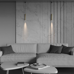 Трековый подвесной светильник Maytoni Technical Skim TR210-1-5W3K-M-BBS