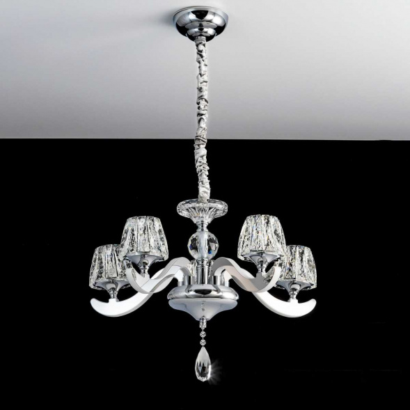 Подвесная светодиодная люстра Citilux Montserrat EL338P05