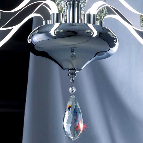 Подвесная светодиодная люстра Citilux Montserrat EL338P05