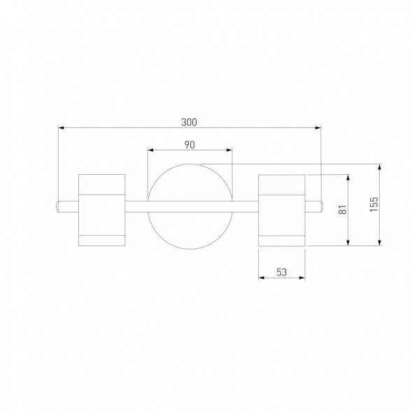 Настенный светильник Eurosvet 20058/2 перламутровый сатин
