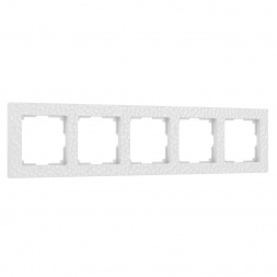 Рамка Werkel Hammer на 5 постов белый W0052401 4690389163531