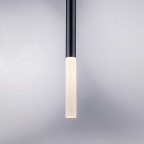 L5T747137 Люстра TUBO LED 25W 1250LM 360G ЧЕРНЫЙ 3000K