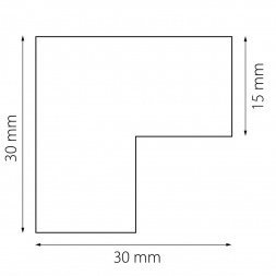 Коннектор L-образный Lightstar Linea 506137