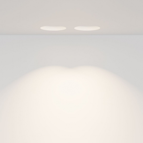 Встраиваемый светильник Maytoni Technical Gyps Modern DL002-GU10-02-W