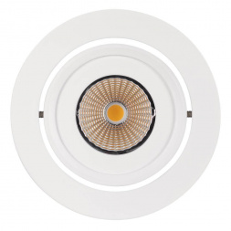 Встраиваемый светодиодный светильник Arlight LTD-95WH 9W Warm White 45deg 017463