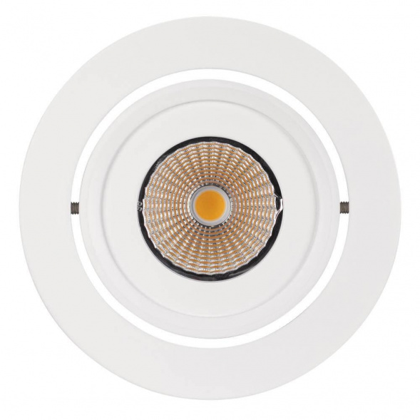 Встраиваемый светодиодный светильник Arlight LTD-95WH 9W Warm White 45deg 017463