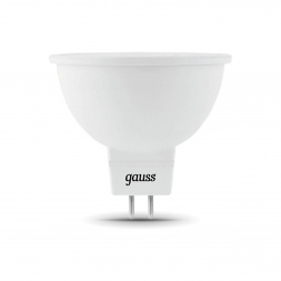 Лампа светодиодная Gauss GU5.3 7W 6500K матовая 101505307