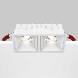 Встраиваемый светильник Maytoni Alfa LED DL043-02-15W4K-D-SQ-W