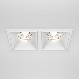 Встраиваемый светильник Maytoni Alfa LED DL043-02-15W4K-D-SQ-W