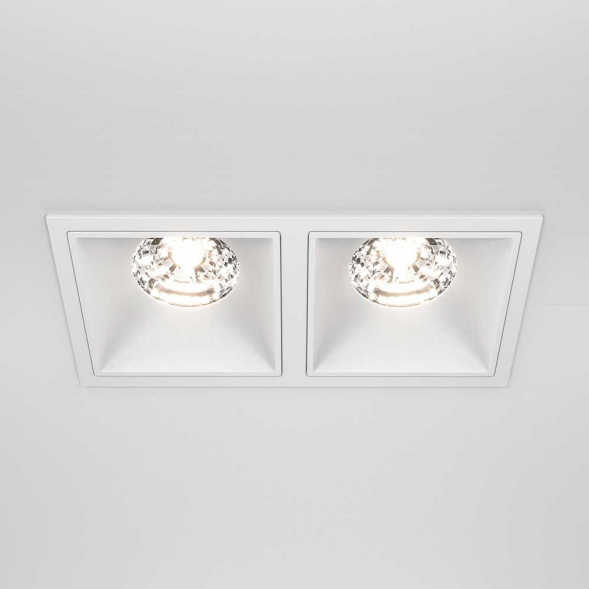 Встраиваемый светильник Maytoni Alfa LED DL043-02-15W4K-D-SQ-W
