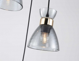 Светильник подвесной со стеклянными плафонами Ambrella light Traditional TR3408