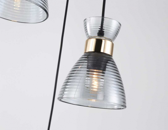 Светильник подвесной со стеклянными плафонами Ambrella light Traditional TR3408