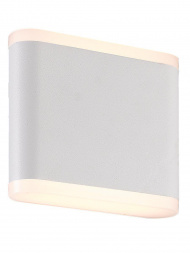 Уличный настенный светодиодный светильник Elvan GW-6080S-6W-WW-Wh