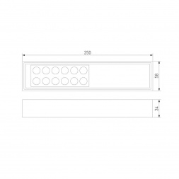 Потолочный светодиодный светильник Elektrostandard Tend 25114/LED a068849