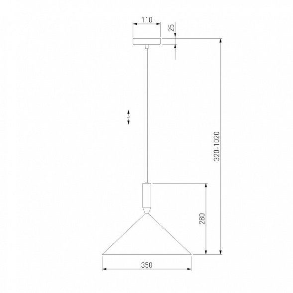 Подвесной светильник Eurosvet Nippon 50024/1 белый