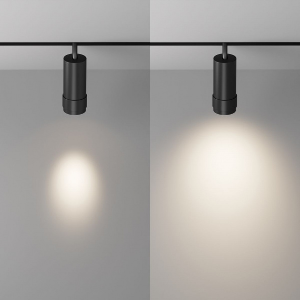 Трековый светодиодный светильник Maytoni Technical Exility Focus Zoom TR212-1-12WTW-DD-Z-B