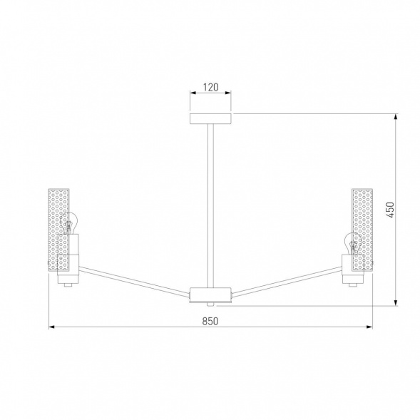 Потолочная люстра Eurosvet Grino 70139/8 латунь