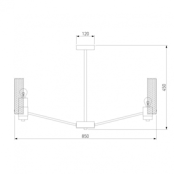 Потолочная люстра Eurosvet Grino 70139/8 латунь