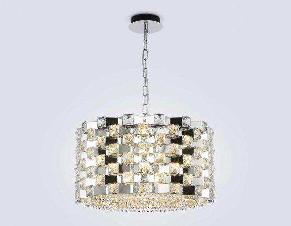 Подвесная люстра с хрусталем Ambrella light High Light LH41001