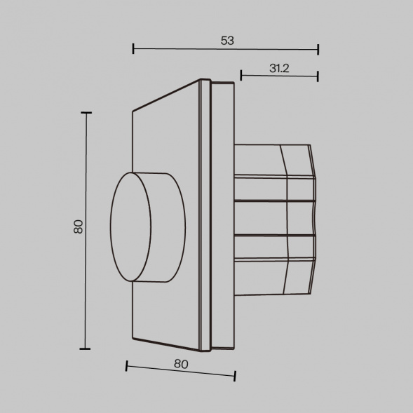 Панель управления Maytoni Lighting control 721035