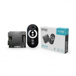 Диммер для светодиодной ленты Gauss LED 12V 216W BT601