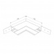 Коннектор L-образный внутренний Elektrostandard Slim Magnetic 85091/00 a057206