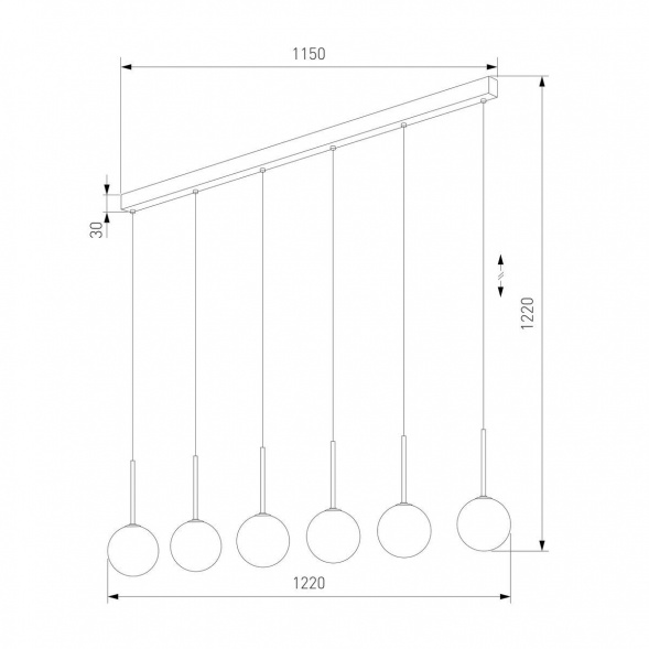 Подвесной светильник TK Lighting 4504 Martin