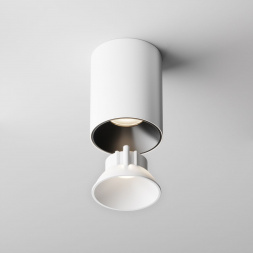 Декоративная рамка-отражатель Maytoni Technical Downlight Alfa LED Ring8-10W-RD-W