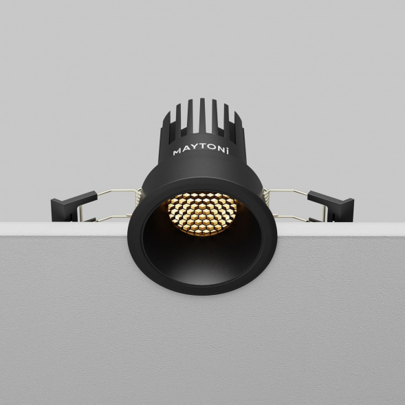 Встраиваемый светильник Maytoni Technical Dip DL115-10W-2.7K-B