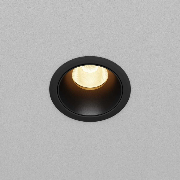 Встраиваемый светильник Maytoni Technical Dip DL115-10W-2.7K-B