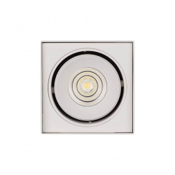 Потолочный светодиодный светильник Arlight SP-Cubus-S100x100WH-11W Warm White 40deg 020386