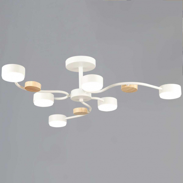 Люстра Reluce 92860-0.3-06 WT+WOOD GX53