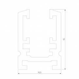 Шинопровод Elektrostandard Mini Magnetic 85171/00 a065631