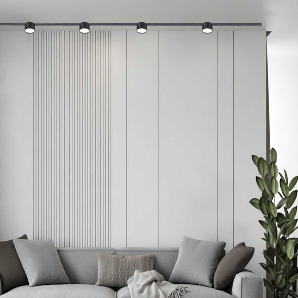 Трековый светодиодный светильник Reluce 13006-9.3-001UR magnetic LED8W BK