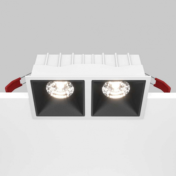 Встраиваемый светильник Maytoni Alfa LED DL043-02-15W4K-D-SQ-WB