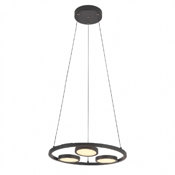 Подвесная светодиодная люстра Crystal Lux CLT 027C3 D450 BL