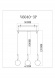 Светильник подвесной Moderli Scrumbel V11565-3P