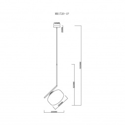 Подвесной светильник MyFar Single MR1720-1P