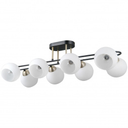 Потолочный светильник ILLUMICO IL0790-8CSQ-25 BK AB TRENTO