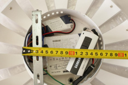 Потолочная светодиодная люстра Omnilux Silville OML-02607-68