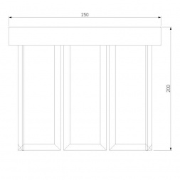 Настенный светильник Bogates Eclipse 357/1