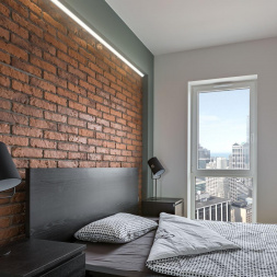 Профиль угловой накладной черный 1м. Apeyron 08-07-01Ч