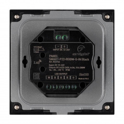 Панель управления Arlight Smart-P22-RGBW-G-IN Black 033766
